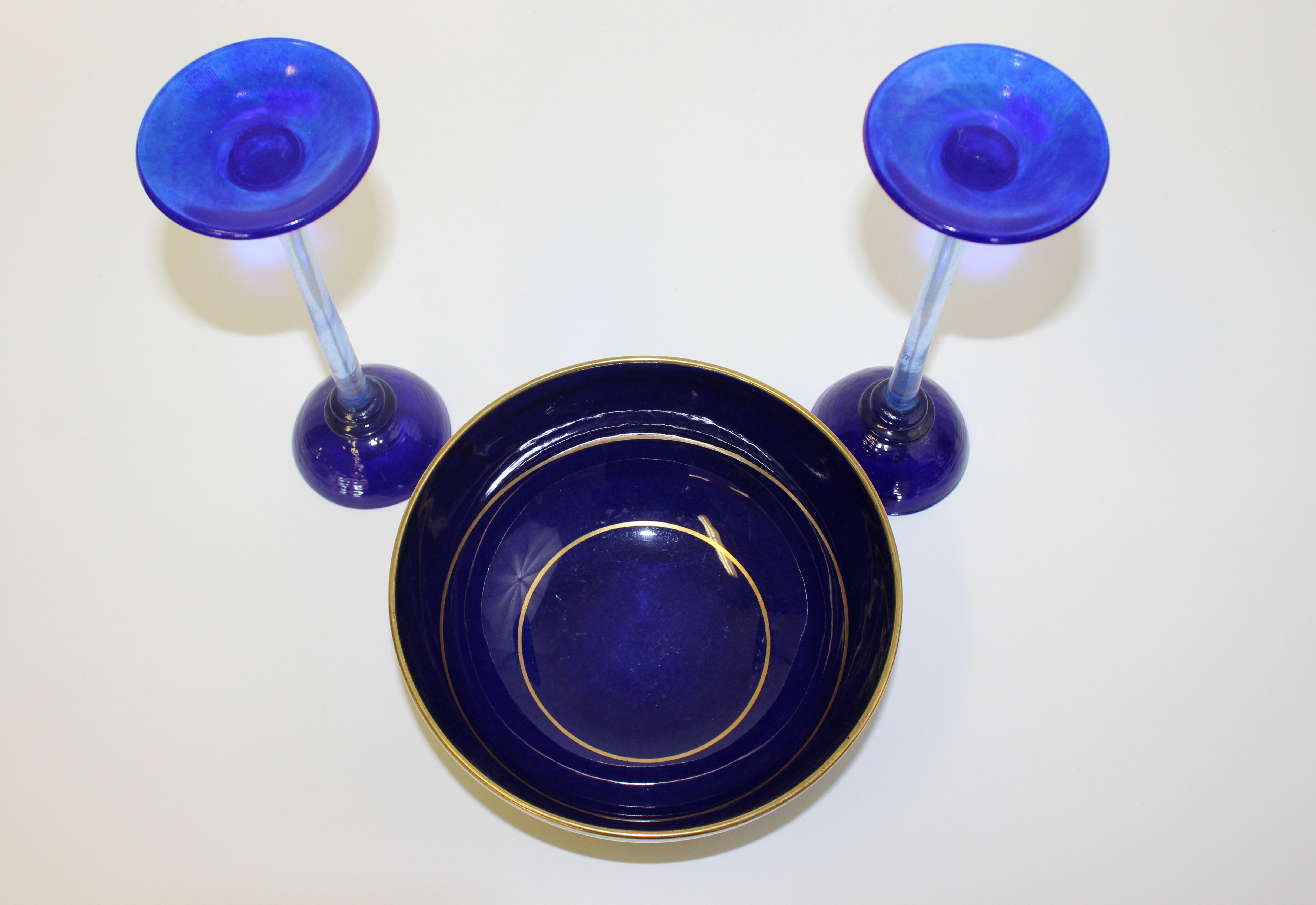 Glas, Bülow Bornholm och skål Crown De… Auktion.se